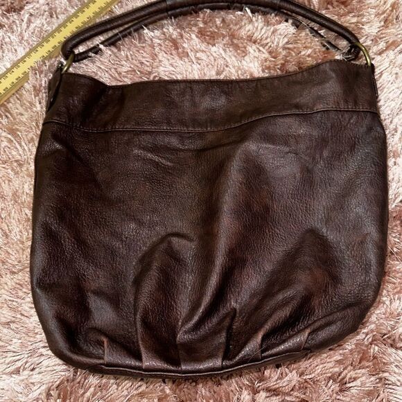 Roxy Hobo brown faux leather - Picture 1 of 5